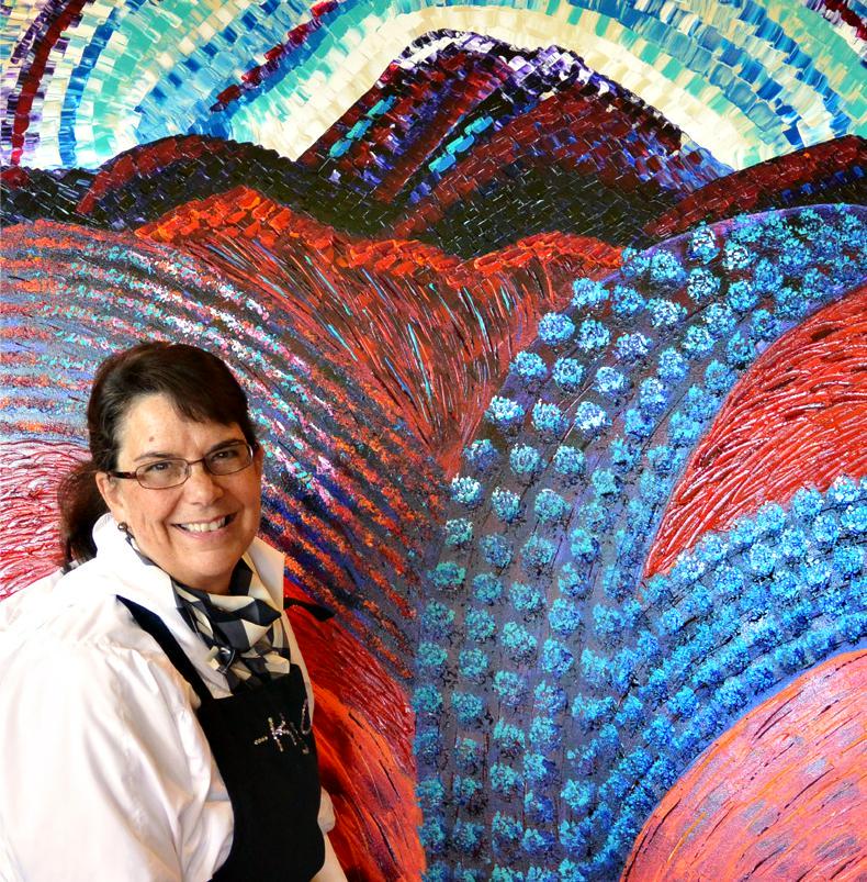 Karla Chambers, co-founder of Stathlbush Island Farms
