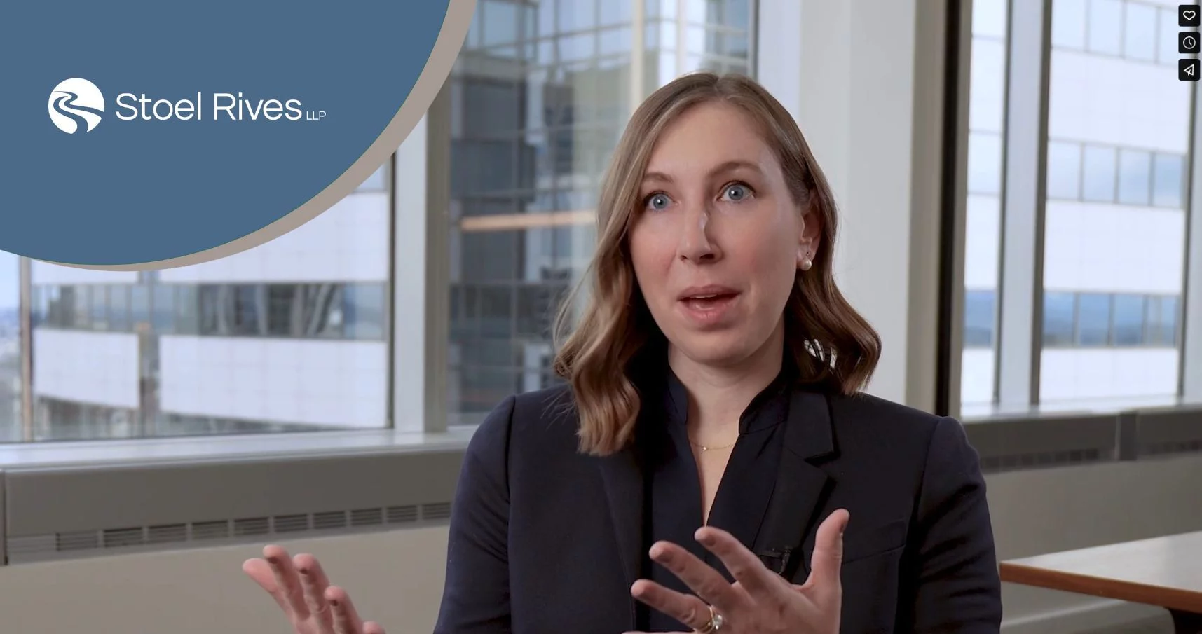 Life at Stoel confidants and mentors Emily Kelly still